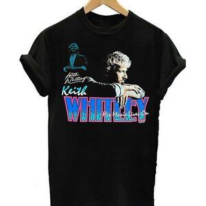 Keith Whitley Black Tee